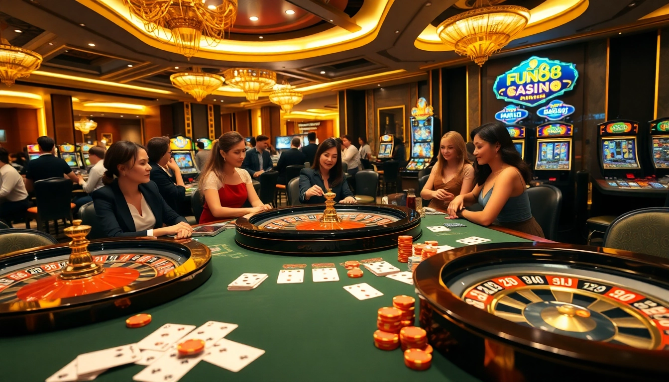 Experience the luxury of online gambling at trang chủ Fun88 with dynamic casino games and engaging players.