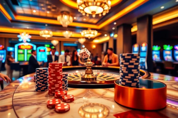 Trải nghiệm những cược đầy hồi hộp tại casino BetVIP với bàn cược sống động và những người chơi háo hức.