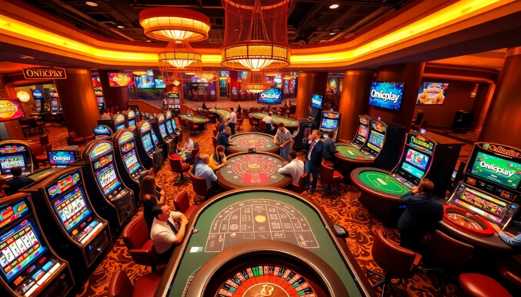 Experience the thrill of Onicplay with vibrant casino games and exciting slot machines.