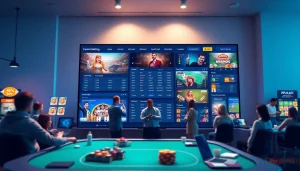 Explore the exciting world of online betting at https://mm88.center/ with a vibrant platform interface.