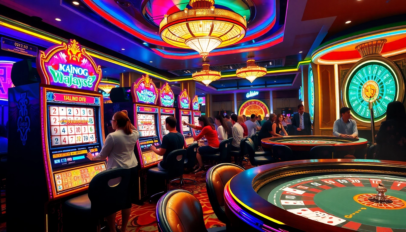 Rasakan sensasi Mahjong Ways 2 saat pemain terlibat di mesin slot yang berwarna-warni.