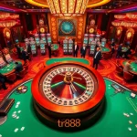 Experience thrilling gambling action at TR88 with vibrant casino tables and exciting slot machines.