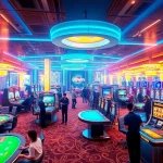 Experience the thrilling atmosphere of 98win's online casino, showcasing vibrant gaming action.