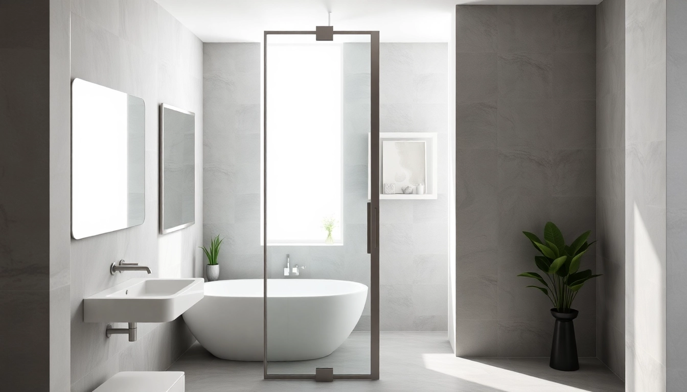 Découvrez une paroi de douche à l'italienne élégante offrant une esthétique moderne et épurée.