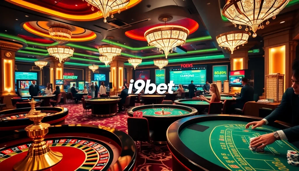 Experience the thrill of i9bet with vibrant casino games and an inviting gaming atmosphere.