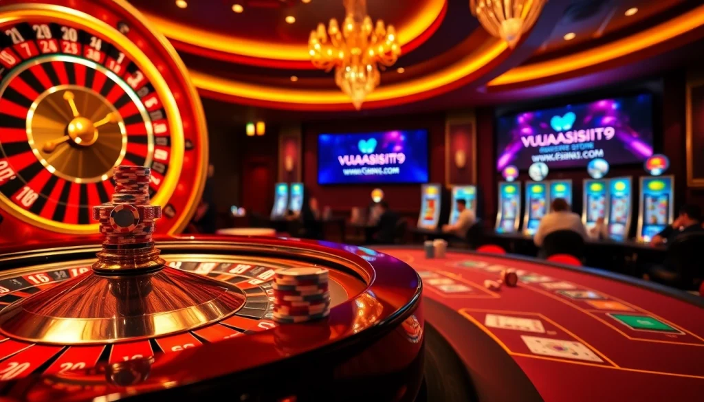 Engage in thrilling bets at https://vuabai9.store/ with a vibrant casino atmosphere featuring roulette and poker.