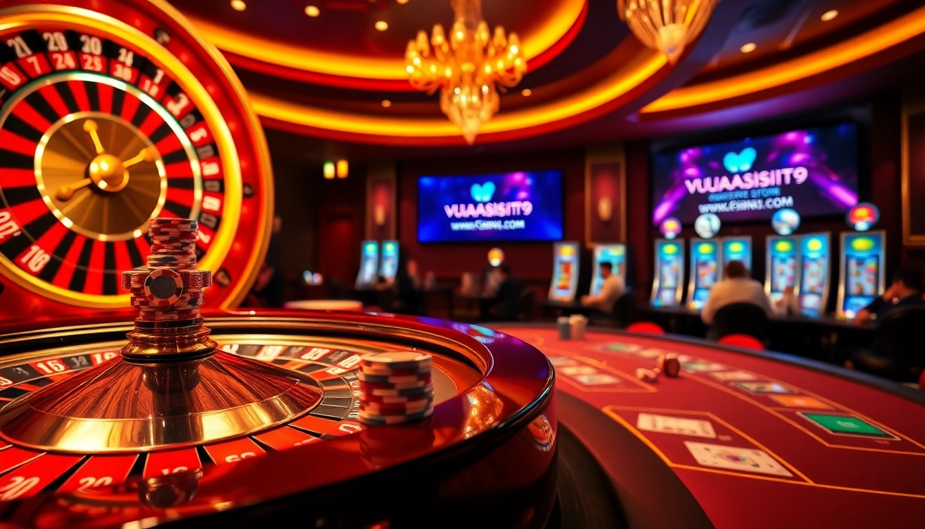 Engage in thrilling bets at https://vuabai9.store/ with a vibrant casino atmosphere featuring roulette and poker.