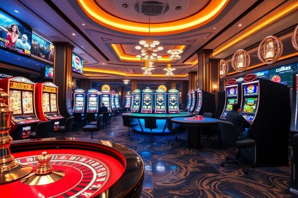 Engaging players enjoy the excitement of tải NOHU90 at a luxurious online casino interface.