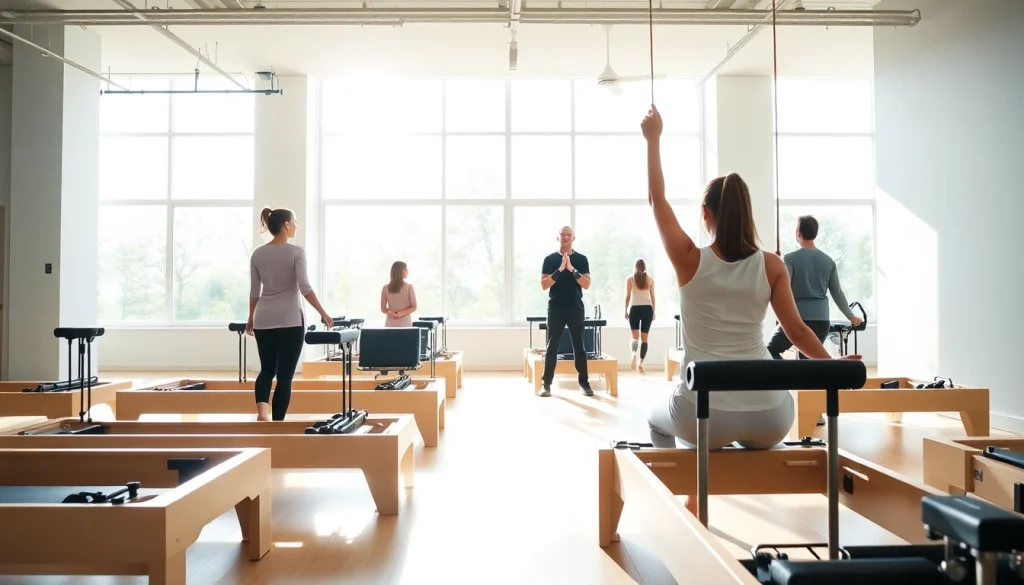 自然光が差し込むモダンなスタジオで専門的な指導を受けられるマシンピラティスおすすめクラス