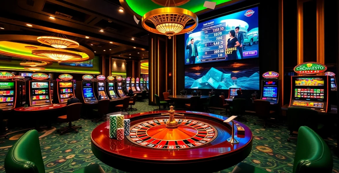 Gamble at https://okwin.blog/ with excitement at the luxurious roulette table and vibrant online games.