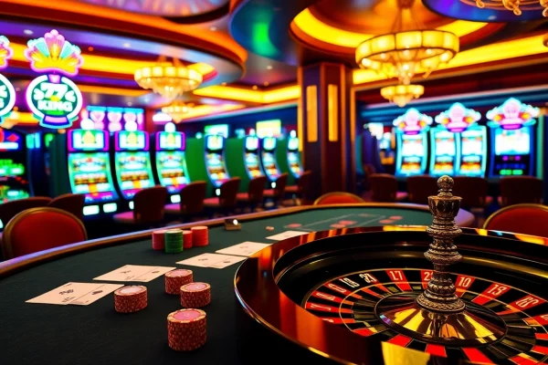 Experience the thrill of gambling at 79 king, featuring vibrant casino tables and lively gameplay.