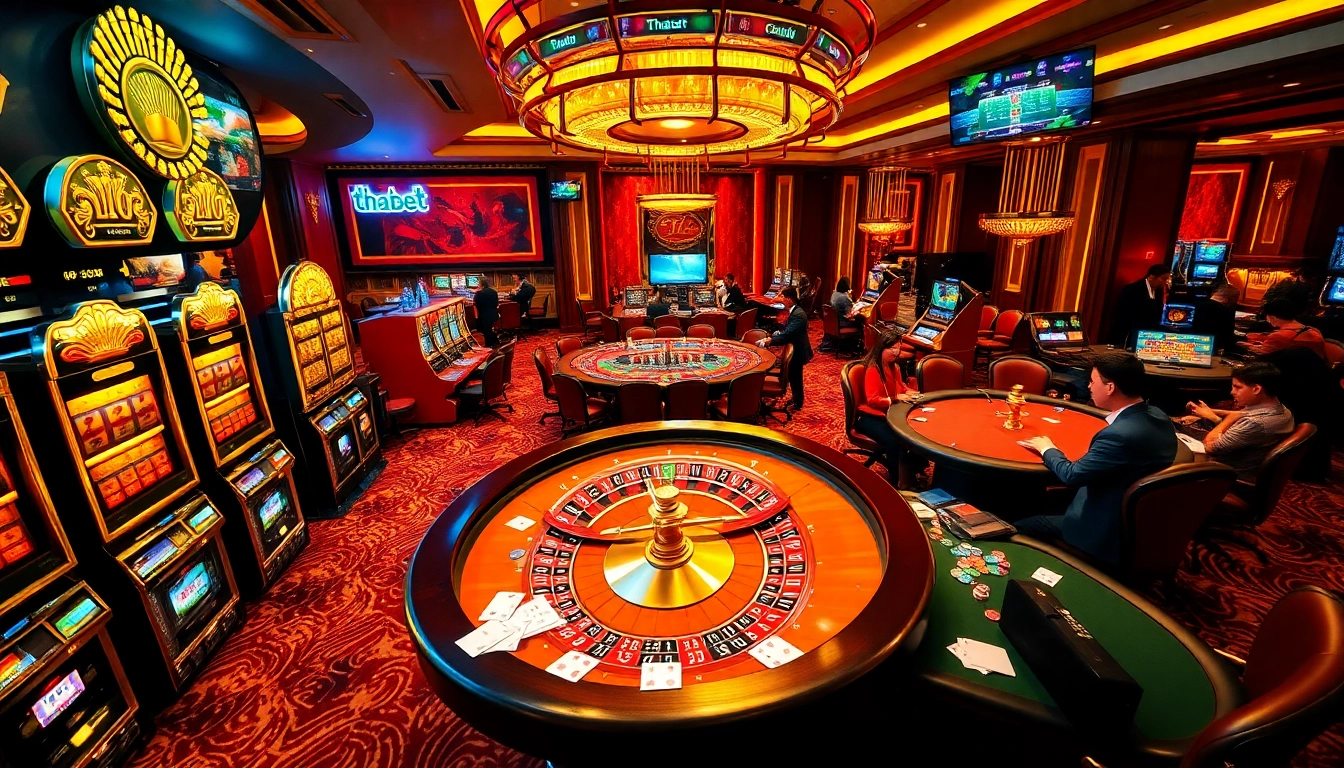 Experience the thrill of thabet with vibrant casino gaming and luxurious table experiences.