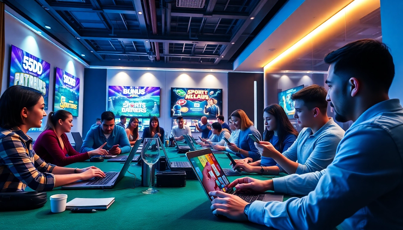 Experience the innovative and trustworthy online betting platform 55DD with a vibrant game interface.