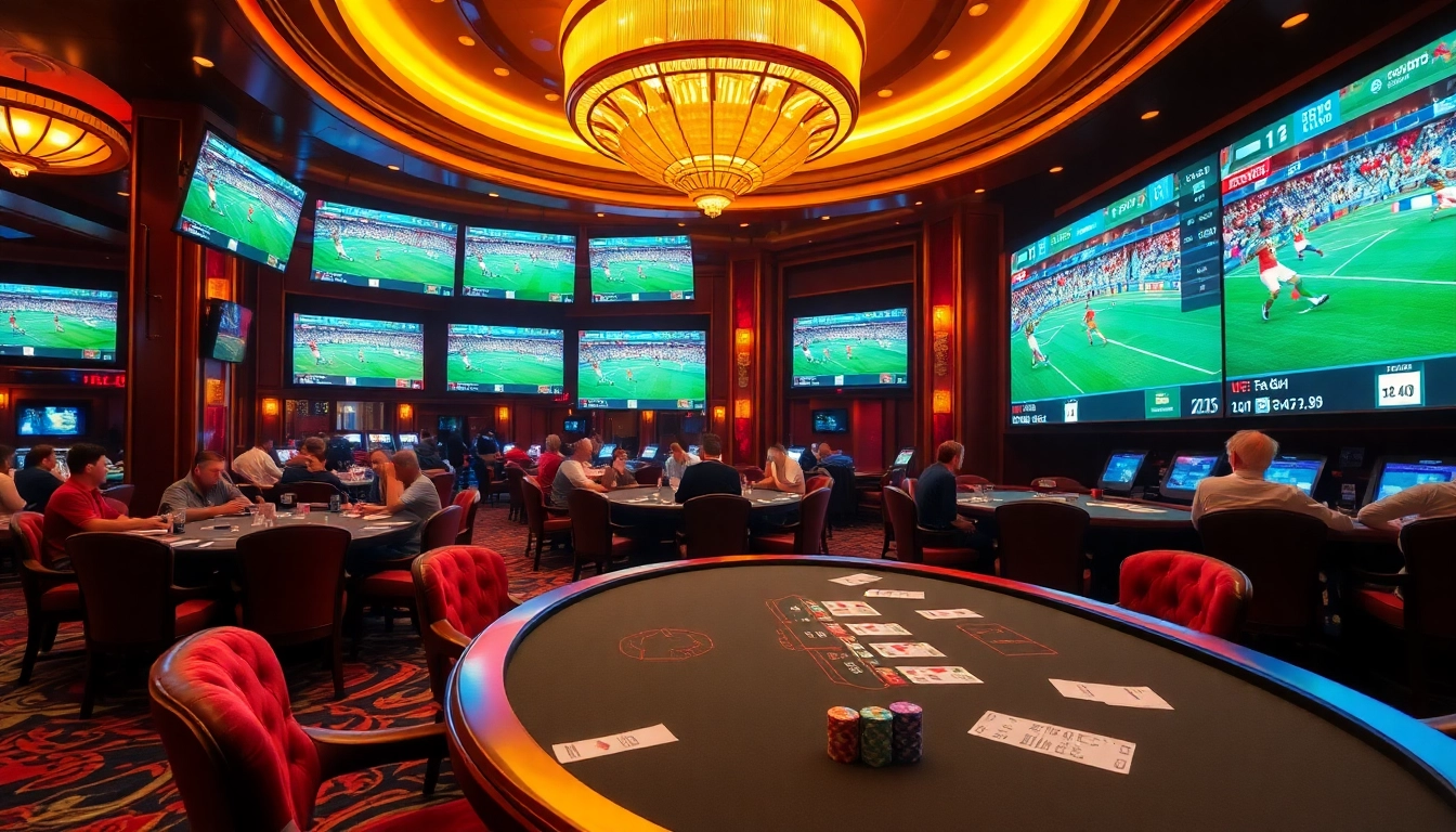 Socolive provides high-quality soccer betting excitement in a luxurious casino setting.