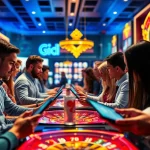 Engaged players exploring the vibrant online platform of 789bet, showcasing gaming excitement.