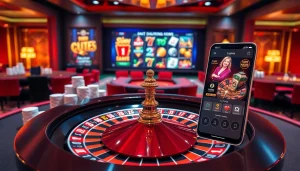 Experience the thrill of S8 casino with vibrant gaming tables and exciting slot options.