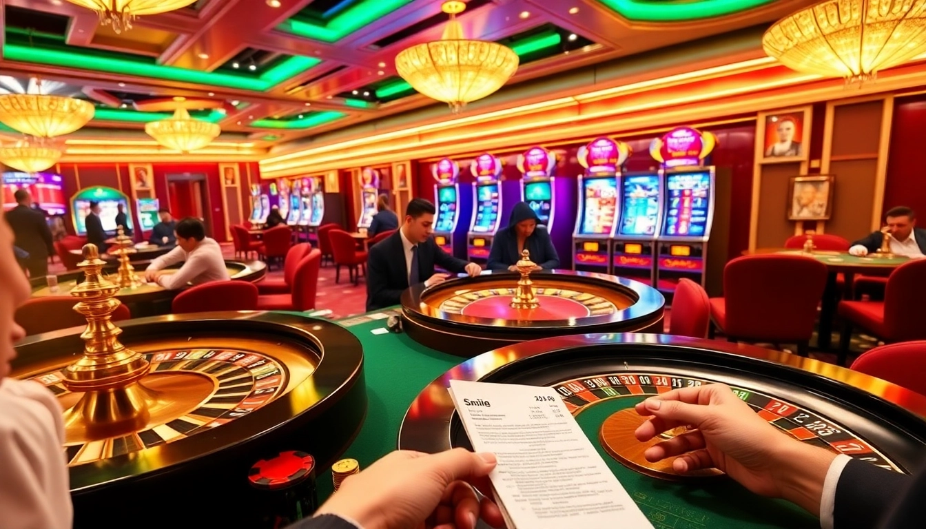 Experience the thrill of apk jaya with players enjoying luxurious casino games and vibrant atmosphere.