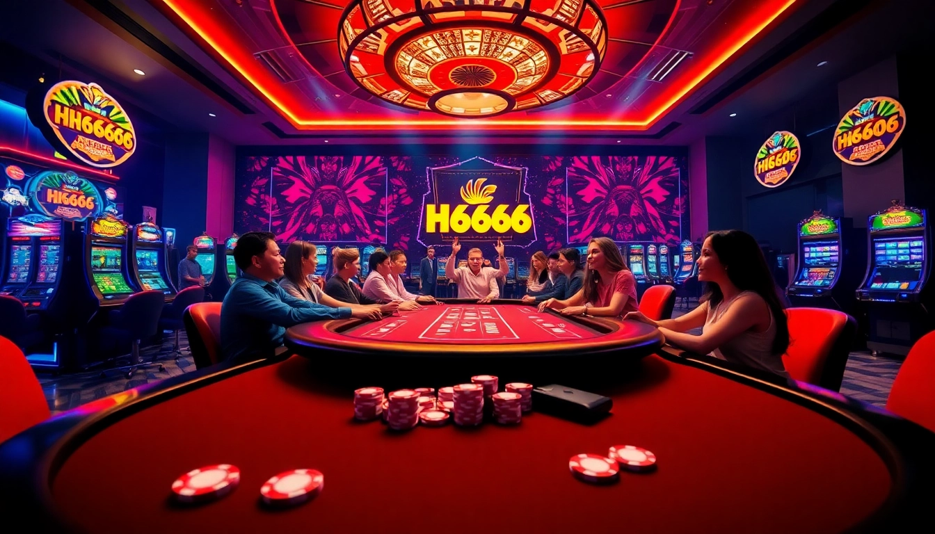 Experience thrilling live casino action at HH666 with vibrant gaming and real-time excitement.