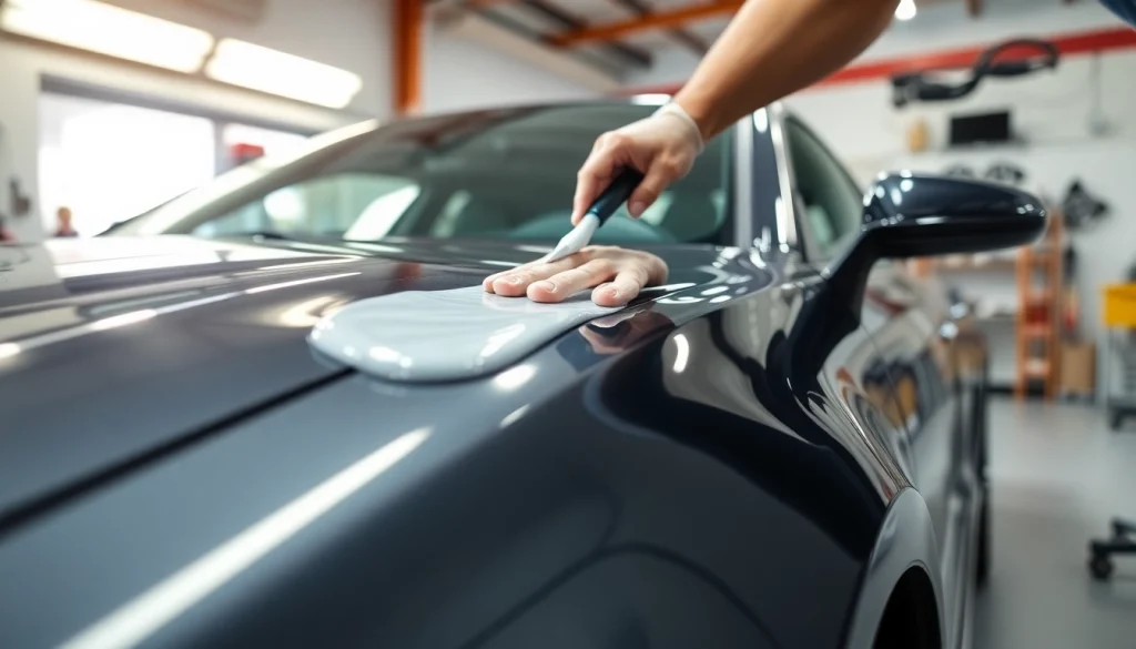 Enhance your vehicle's shine with ceramic coating Chattanooga applied by a skilled professional.
