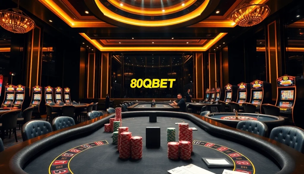 Join the excitement at 8QBET with vibrant casino games and engaging betting action.