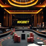 Join the excitement at 8QBET with vibrant casino games and engaging betting action.