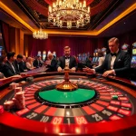 Exciting gameplay at the luxury roulette table at https://mm88.today/ with vibrant casino elements.