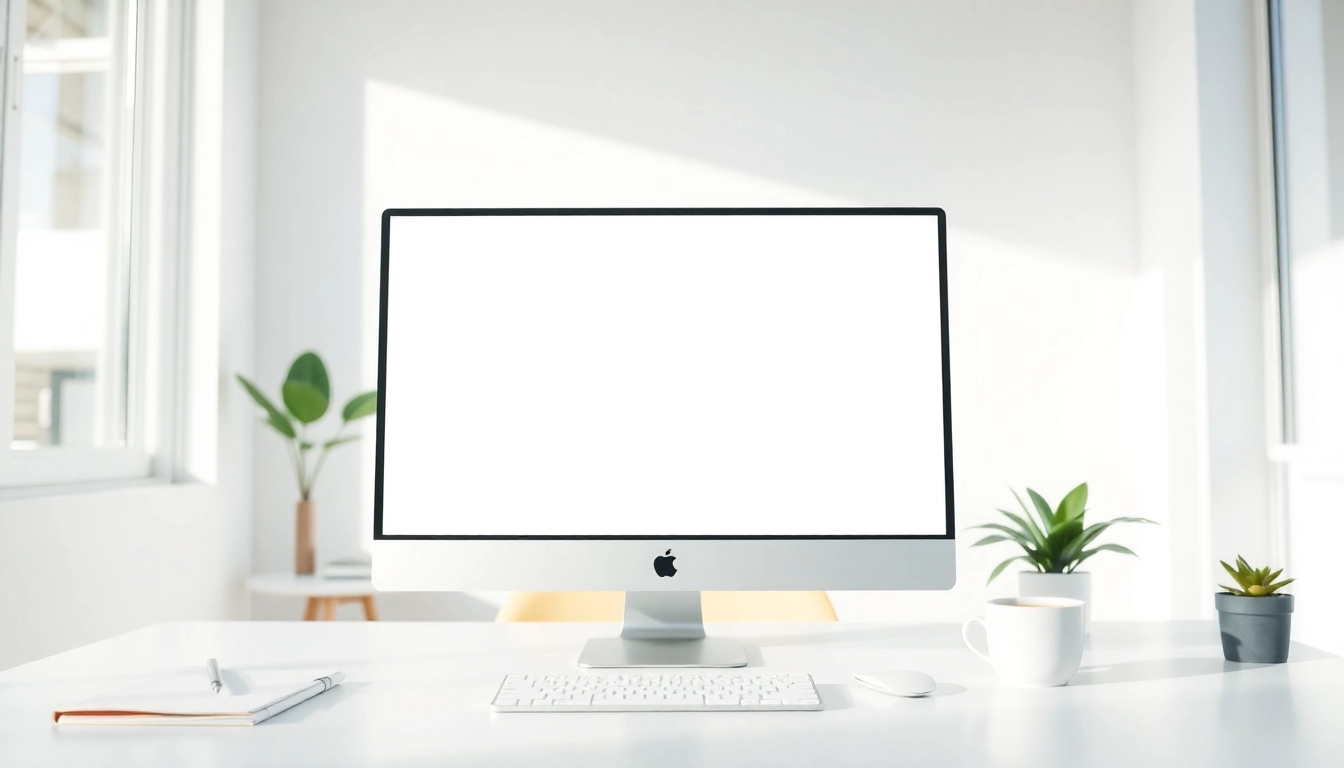 Improve productivity with the beyaz ekran tool in a bright, professional office.