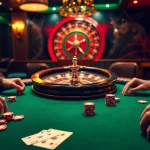 Experience thrilling gameplay at https://ps99seo.com/ with poker chips and cards on a professional casino table.