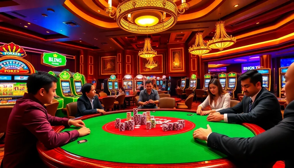 Experience the thrill of IDN Poker with immersive gameplay and vibrant casino atmosphere.