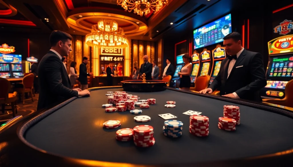Win big at F8BET with vibrant casino games like poker and slots.