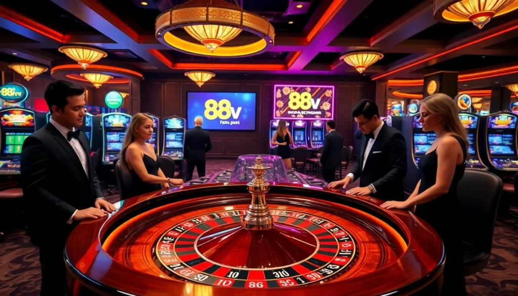Experience the thrill of sophisticated gambling at https://88vv.fans/ with stunning roulette action and luxury.