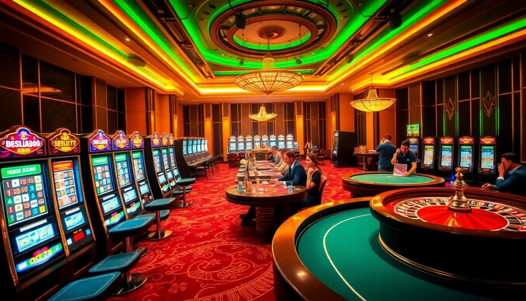 Experience the thrill of gameplay with berlian888's captivating casino atmosphere and diverse gaming options.