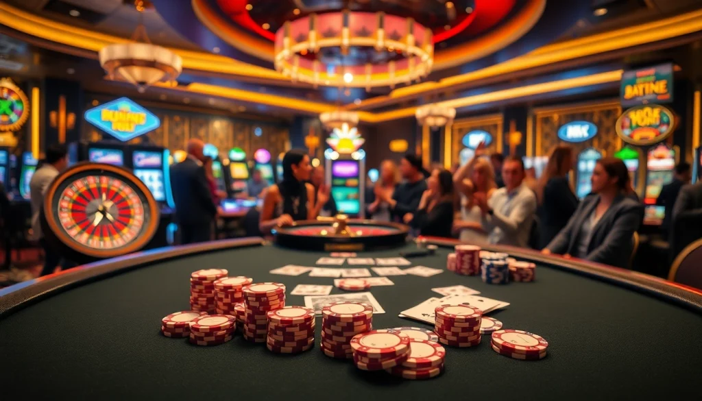 Experience the excitement at https://fnew88.com/ with an elegant casino atmosphere featuring poker and roulette.