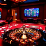 Experience excitement and elegance at https://thabet77.org/ with a vibrant casino scene featuring roulette and poker games.