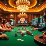 Cổng game B52 offers thrilling casino experiences, featuring vibrant poker games and slot machines.
