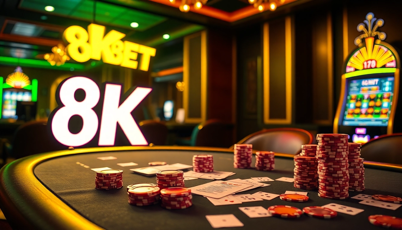 Experience the excitement of 8KBET with vibrant poker games and thrilling jackpots.