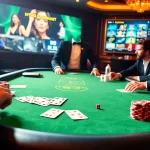 Experience the thrill of online gambling with engaging visuals at https://ck444s.net/ featuring poker tables, cards, and chips.