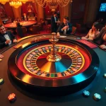 Experience the thrill of winning at the 98win roulette table, filled with vibrant poker chips and dice.