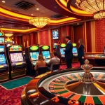 Découvrez l'excitation du casino en ligne avec des joueurs dynamiques à la roulette et des machines à sous vibrantes.