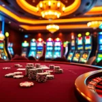 Experience high-stakes thrill at the casino with link new77 slot machines and poker tables.