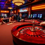 Experience the thrill of high-stakes gaming at 13win's luxurious casino environment.