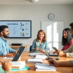 多様な学習者が参加し、インタラクティブなセッションで学ぶ手頃なカランメソッドのオンライン英語クラス。