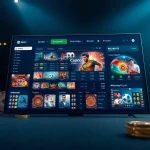 Experience the excitement of online gaming at https://88vv.green/ with a sleek, modern interface showcasing betting options and casino games.