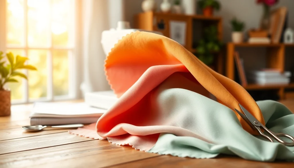 Stof voor blouse in diverse kleuren en texturen, perfect voor modeontwerp.